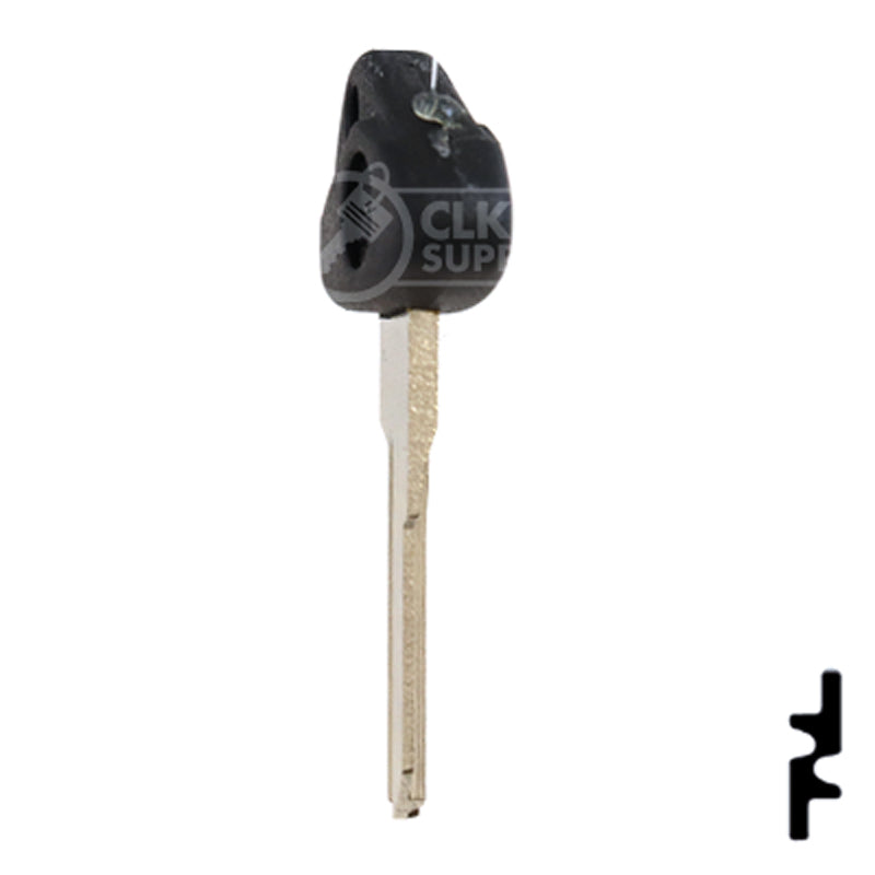 Uncut Plastic Head Key Blank | BMW, Zadi | ZD28RFP-SI Power Sport Key Ilco