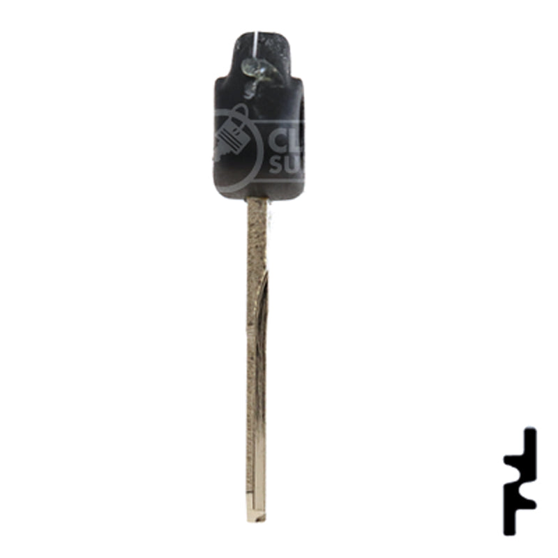 Uncut Plastic Head Key Blank | BMW, Zadi | ZD28RFP-SI Power Sport Key Ilco
