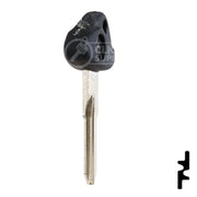Uncut Plastic Head Key Blank | BMW, Zadi | ZD28RFP-SI Power Sport Key Ilco