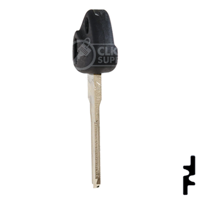 Uncut Plastic Head Key Blank | BMW, Zadi | ZD28RFP-SI Power Sport Key Ilco