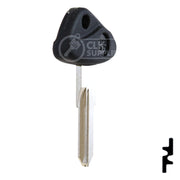 Uncut Plastic Head Key Blank | BMW, Zadi | ZD28RFP-SI Power Sport Key Ilco