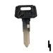 Uncut Plastic Head Key Blank | Yamaha | YH28P, YAMA-22D.P Power Sport Key JMA USA
