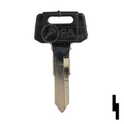 Uncut Plastic Head Key Blank | Yamaha | YH28P, YAMA-22D.P Power Sport Key JMA USA