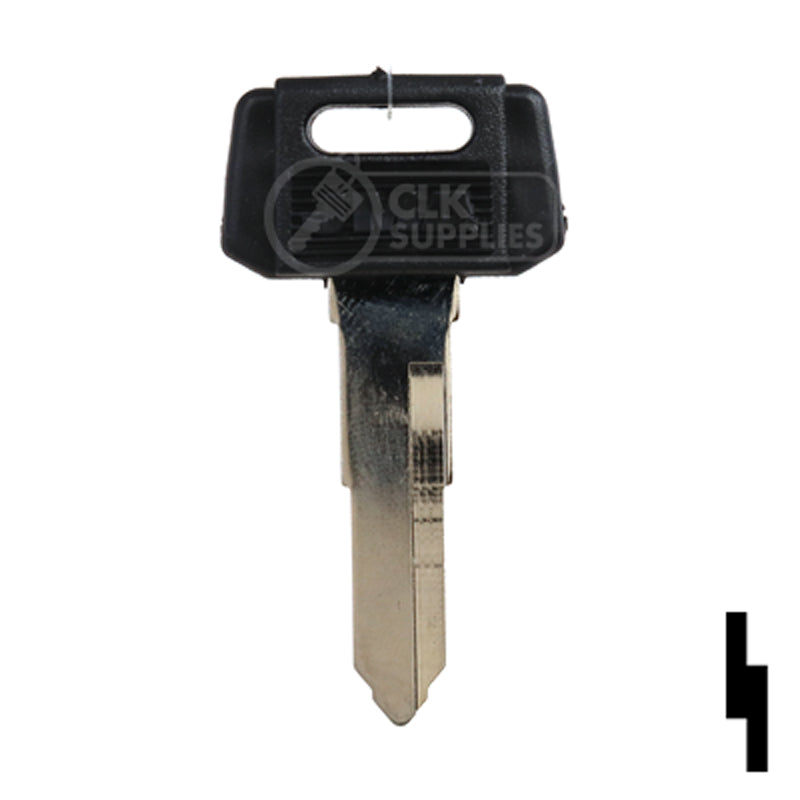 Uncut Plastic Head Key Blank | Yamaha | YH28P, YAMA-22D.P Power Sport Key JMA USA