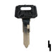 Uncut Plastic Head Key Blank | Yamaha | YH28P, YAMA-22D.P Power Sport Key JMA USA