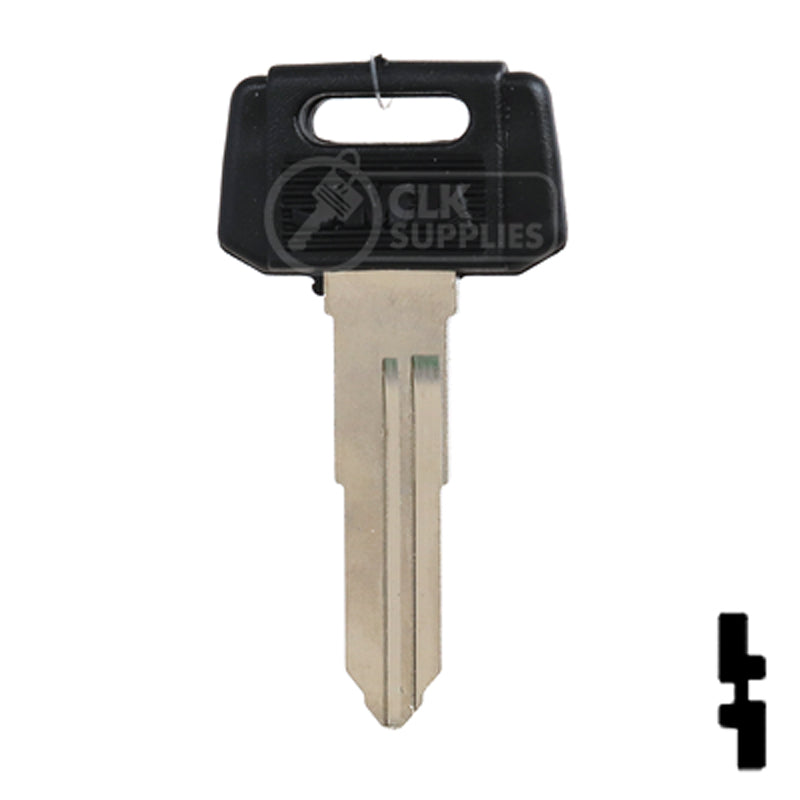 Uncut Plastic Head Key Blank | Yamaha | YH29P, YAMA-23D.P Power Sport Key JMA USA