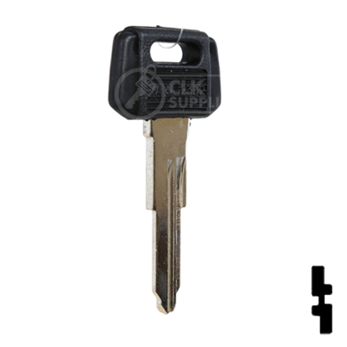 Uncut Plastic Head Key Blank | Yamaha | YH29P, YAMA-23D.P Power Sport Key JMA USA