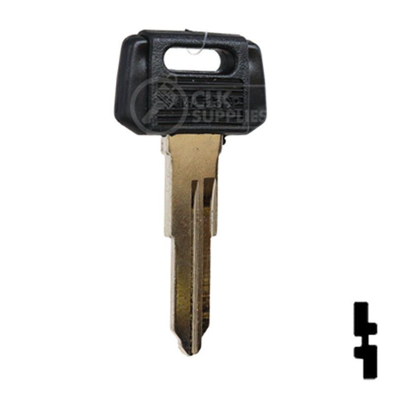 Uncut Plastic Head Key Blank | Yamaha | YH29P, YAMA-23D.P Power Sport Key JMA USA