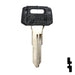 Uncut Plastic Head Key Blank | Yamaha | YH29P, YAMA-23D.P Power Sport Key JMA USA