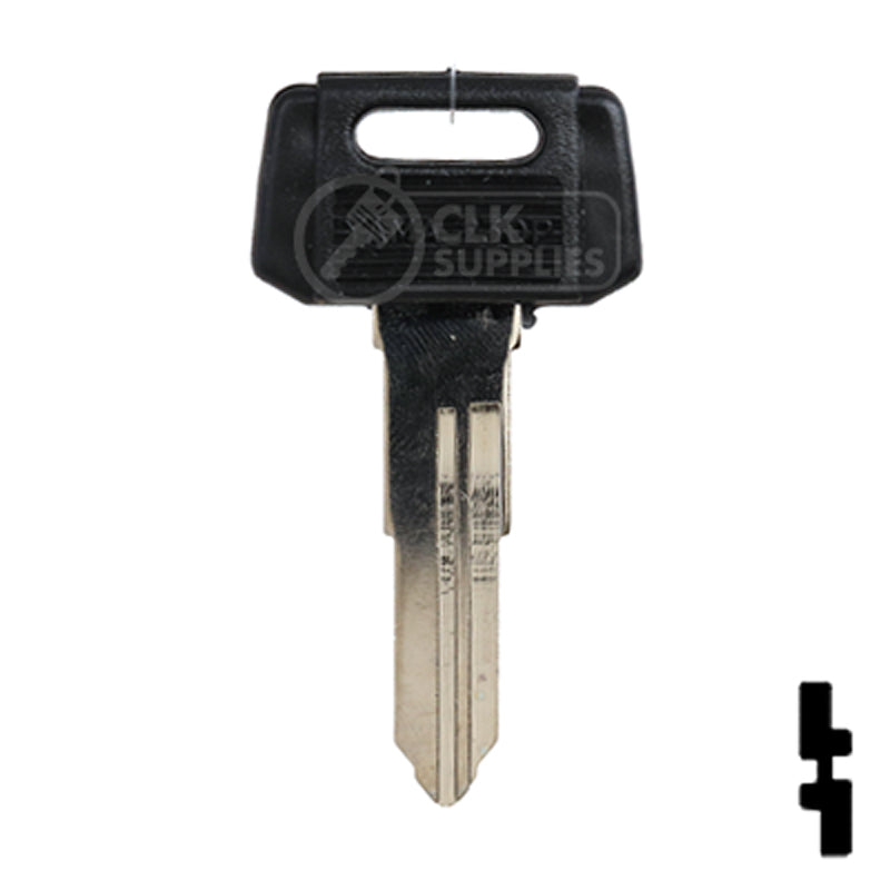 Uncut Plastic Head Key Blank | Yamaha | YH29P, YAMA-23D.P Power Sport Key JMA USA