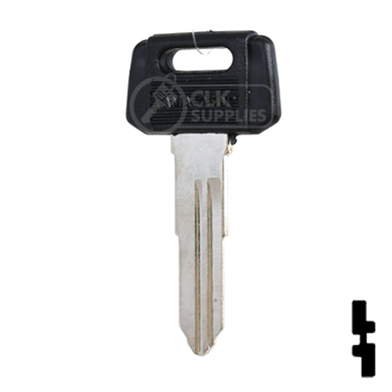 Uncut Plastic Head Key Blank | Yamaha | YH29P, YAMA-23D.P Power Sport Key JMA USA