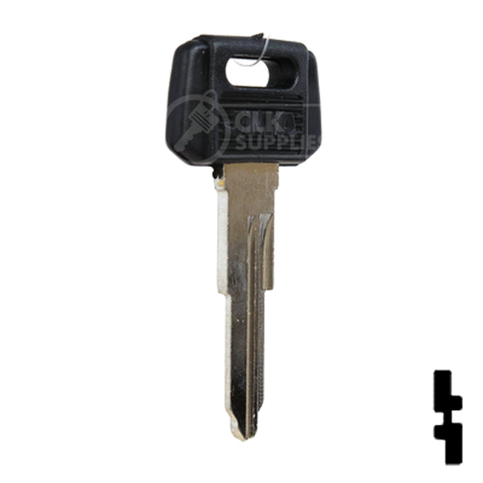 Uncut Plastic Head Key Blank | Yamaha | YH29P, YAMA-23D.P Power Sport Key JMA USA