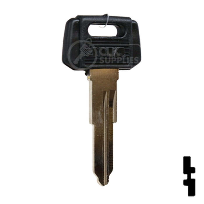 Uncut Plastic Head Key Blank | Yamaha | YH29P, YAMA-23D.P Power Sport Key JMA USA