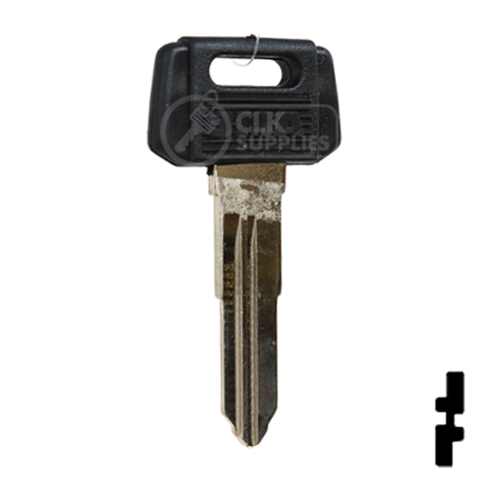 Uncut Plastic Head Key Blank | Yamaha | YH29RP, YAMA-23I.P Power Sport Key JMA USA