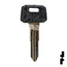Uncut Plastic Head Key Blank | Yamaha | YH29RP, YAMA-23I.P Power Sport Key JMA USA