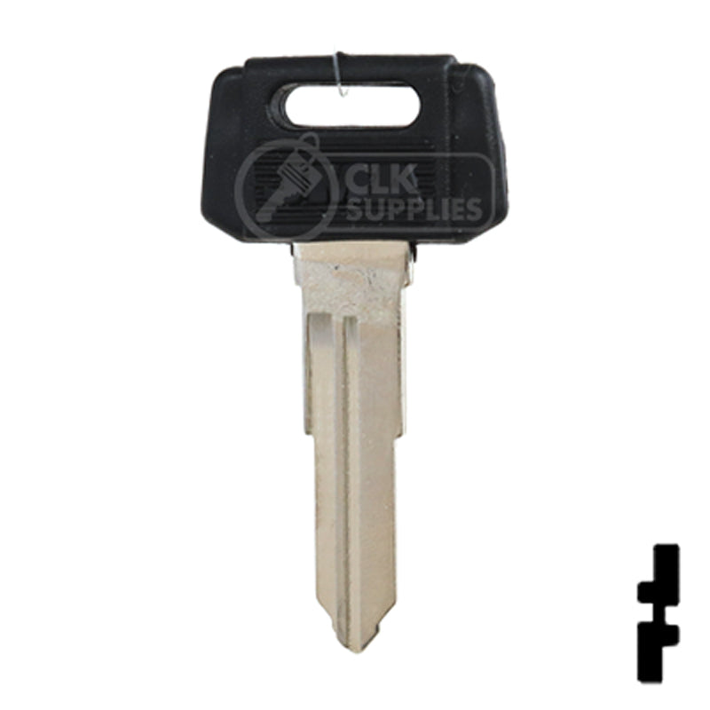 Uncut Plastic Head Key Blank | Yamaha | YH29RP, YAMA-23I.P Power Sport Key JMA USA