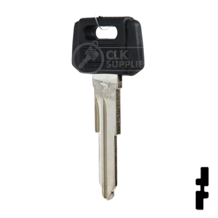 Uncut Plastic Head Key Blank | Yamaha | YH29RP, YAMA-23I.P Power Sport Key JMA USA