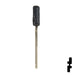 Uncut Plastic Head Key Blank | Yamaha | YH29RP, YAMA-23I.P Power Sport Key JMA USA