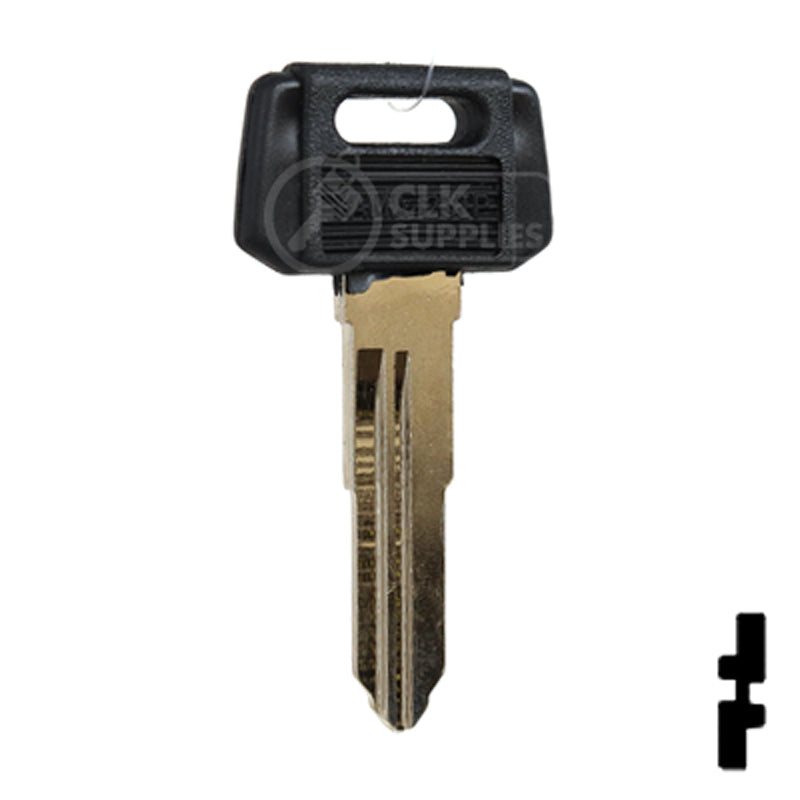 Uncut Plastic Head Key Blank | Yamaha | YH29RP, YAMA-23I.P Power Sport Key JMA USA