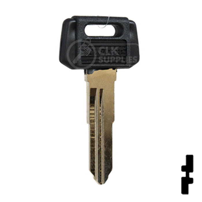 Uncut Plastic Head Key Blank | Yamaha | YH29RP, YAMA-23I.P Power Sport Key JMA USA