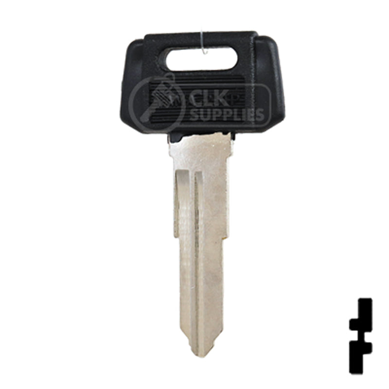 Uncut Plastic Head Key Blank | Yamaha | YH29RP, YAMA-23I.P Power Sport Key JMA USA