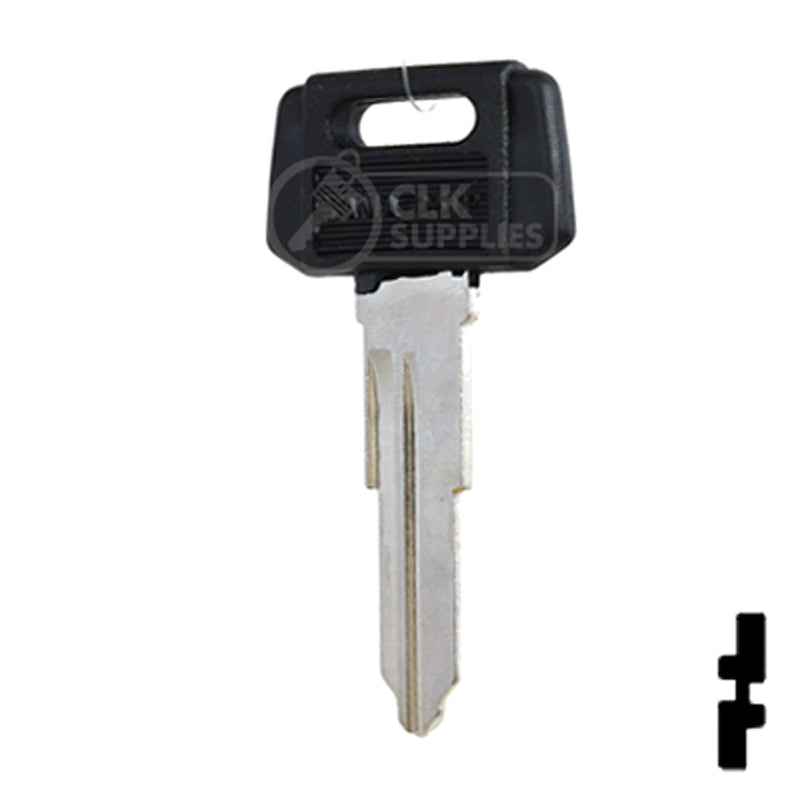 Uncut Plastic Head Key Blank | Yamaha | YH29RP, YAMA-23I.P Power Sport Key JMA USA