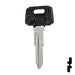 Uncut Plastic Head Key Blank | Yamaha | YH29RP, YAMA-23I.P Power Sport Key JMA USA
