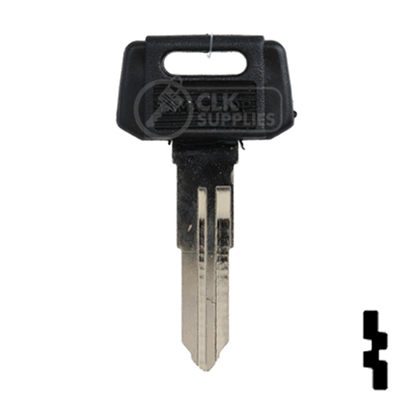 Uncut Plastic Head Key Blank | Yamaha | YH30D, YAMA-24D.P Power Sport Key JMA USA