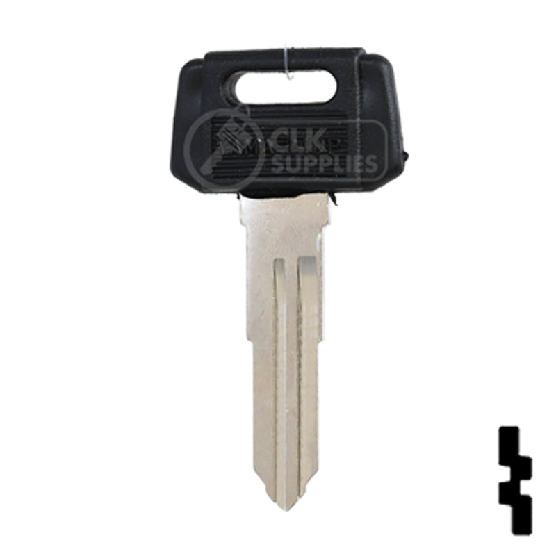 Uncut Plastic Head Key Blank | Yamaha | YH30D, YAMA-24D.P Power Sport Key JMA USA