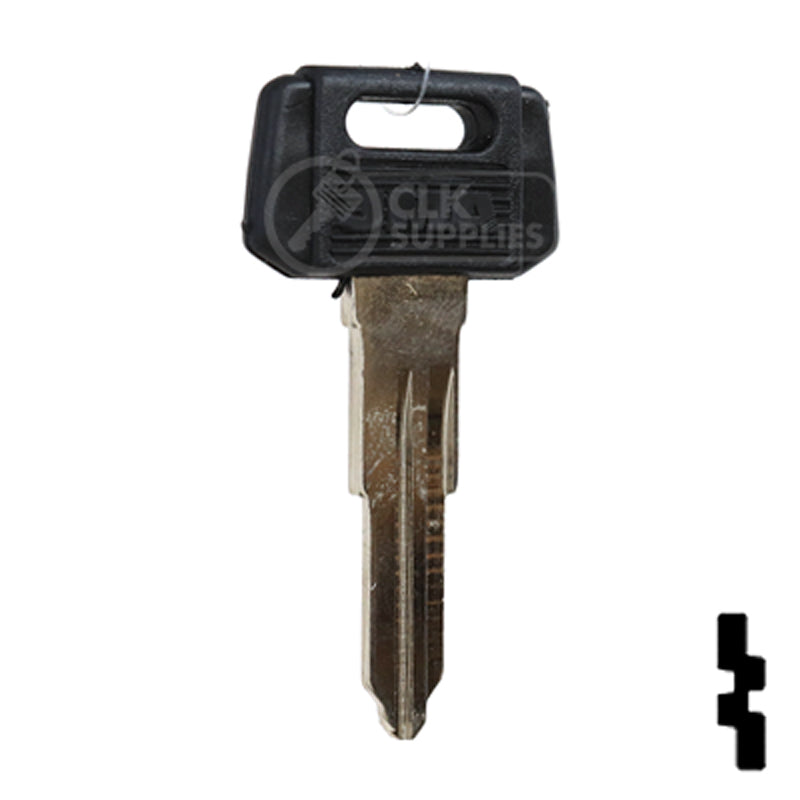 Uncut Plastic Head Key Blank | Yamaha | YH30D, YAMA-24D.P Power Sport Key JMA USA