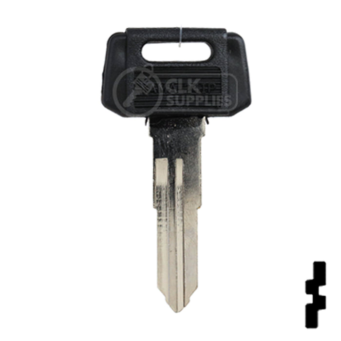 Uncut Plastic Head Key Blank | Yamaha | YH30RP, YAMA-24I.P Power Sport Key JMA USA