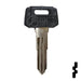 Uncut Plastic Head Key Blank | Yamaha | YH30RP, YAMA-24I.P Power Sport Key JMA USA