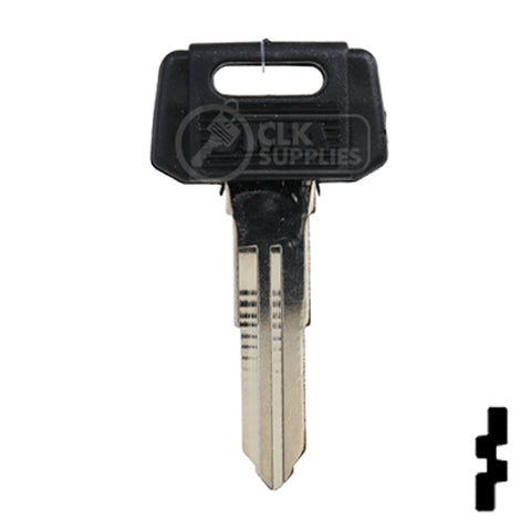 Uncut Plastic Head Key Blank | Yamaha | YH30RP, YAMA-24I.P