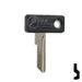 Uncut Plastic Head Key Blank | Zadi | ZA-1.P Power Sport Key JMA USA