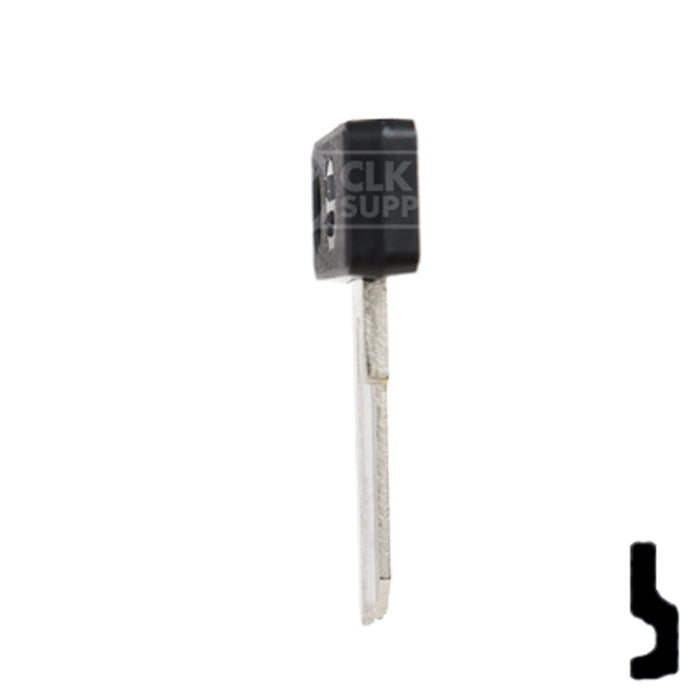 Uncut Plastic Head Key Blank | Zadi | ZA-1.P Power Sport Key JMA USA