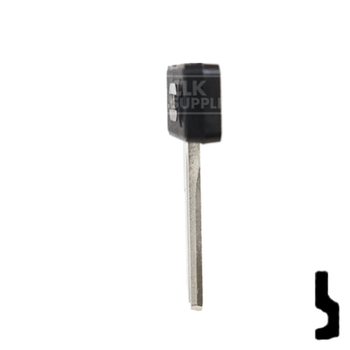 Uncut Plastic Head Key Blank | Zadi | ZA-1.P Power Sport Key JMA USA