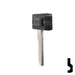 Uncut Plastic Head Key Blank | Zadi | ZA-1.P Power Sport Key JMA USA