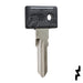 Uncut Plastic Head Key Blank | Zadi | ZA-2.P Power Sport Key JMA USA