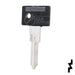 Uncut Plastic Head Key Blank | Zadi | ZA-2.P Power Sport Key JMA USA