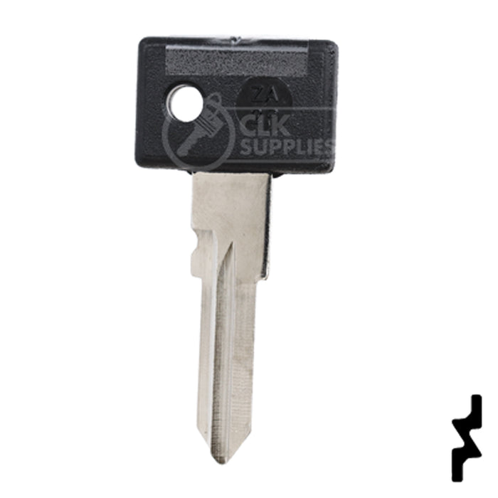 Uncut Plastic Head Key Blank | Zadi | ZA-2.P Power Sport Key JMA USA