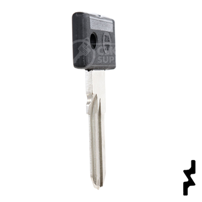 Uncut Plastic Head Key Blank | Zadi | ZA-2.P Power Sport Key JMA USA