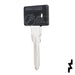 Uncut Plastic Head Key Blank | Zadi | ZA-2.P Power Sport Key JMA USA