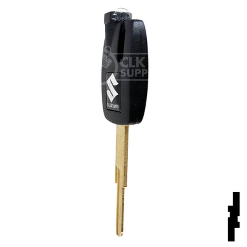 Uncut Scooter, Motorcycle Key | Suzuki | BD1053 Power Sport Key Framon