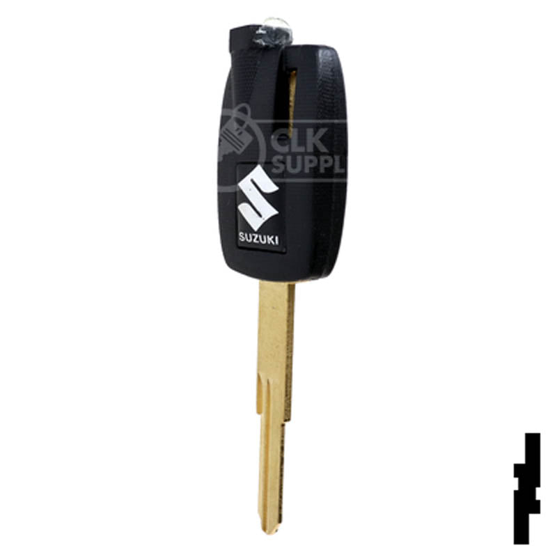Uncut Scooter, Motorcycle Key | Suzuki | BD1053 Power Sport Key Framon