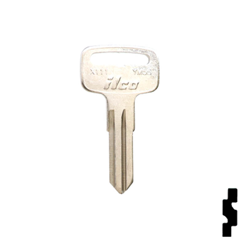 X111 (YM55) Yamaha Key Blank Power Sport Key Ilco