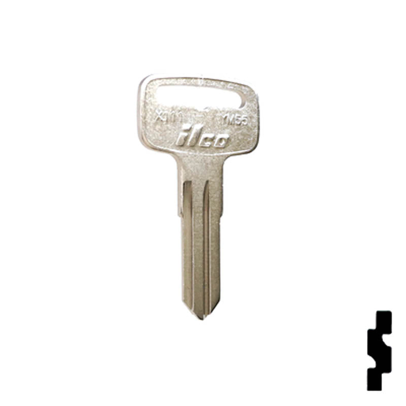 X111 (YM55) Yamaha Key Blank Power Sport Key Ilco