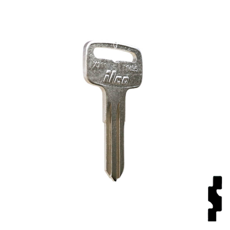 X111 (YM55) Yamaha Key Blank Power Sport Key Ilco