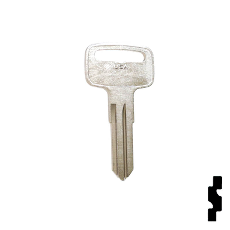 X111 (YM55) Yamaha Key Blank Power Sport Key Ilco