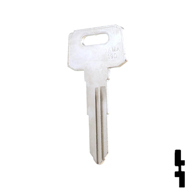 X118 (YH49) Yamaha Key Blank Power Sport Key JMA USA