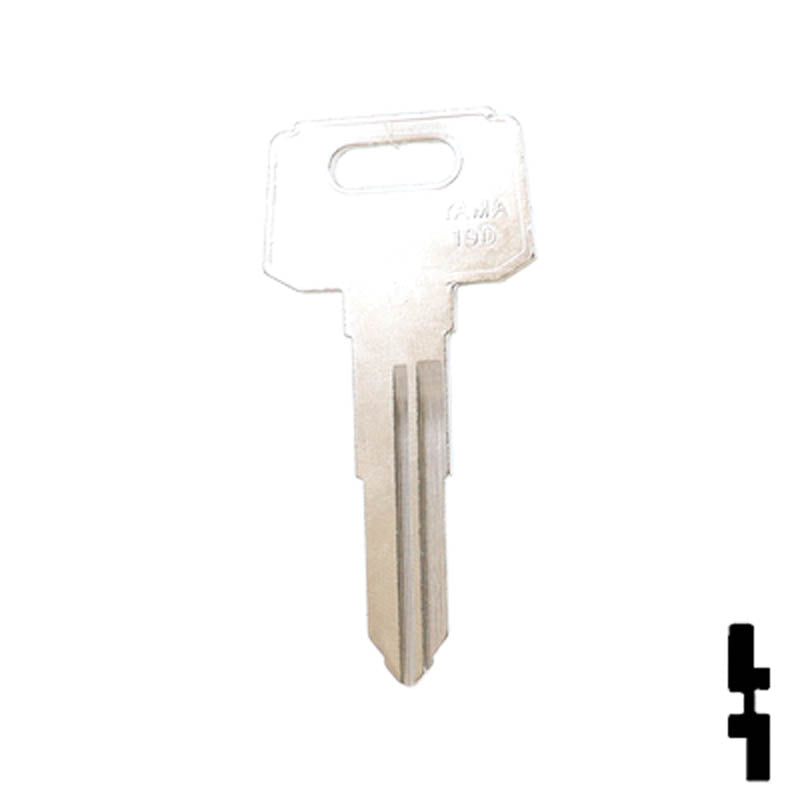 X118 (YH49) Yamaha Key Blank Power Sport Key JMA USA